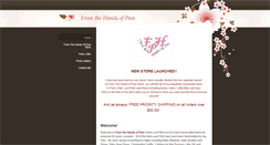 Desktop Screenshot of fromthehandsofpam.com